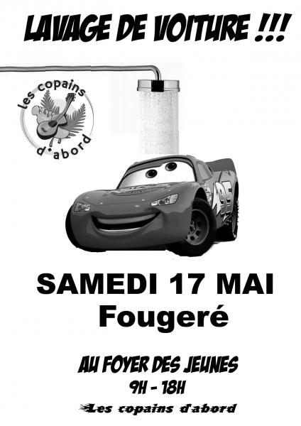 Lavage de voiture samedi 17 mai