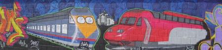 Apprends � tagger pour l'arriv�e du TGV !!!